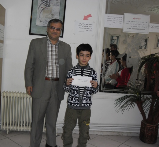 علی احمدی و استاد نجیب